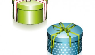 scatole regalo tonde – round gift boxes