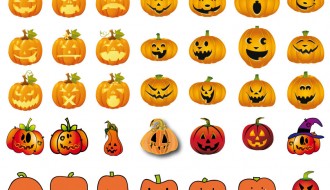 zucche di Halloween – pumpkins