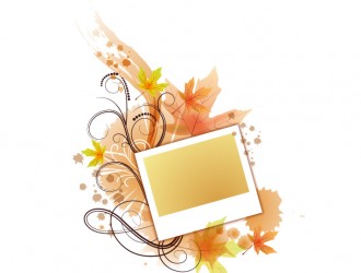 cornice autunnale – autumn frame