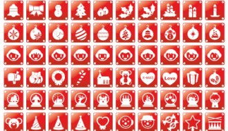 icone natalizie – Christmas icons_1