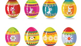 uova di Pasqua decorate – decorated Easter Eggs