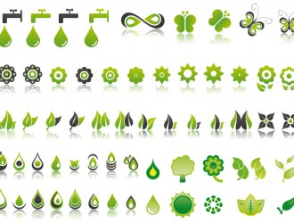 icone ecologiche – green ecology icons_1