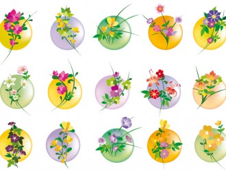 icone floreali – floral icons