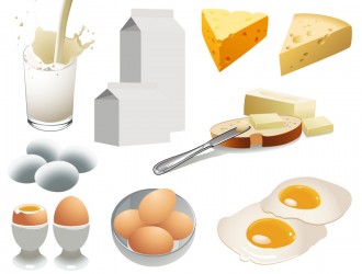 latte, uova, formaggi – milk, eggs, cheese