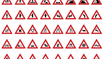 segnali stradali di pericolo – roads signs of danger