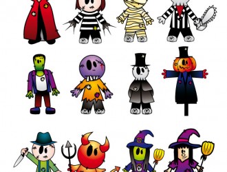 personaggi di Hallowwen – Halloween characters