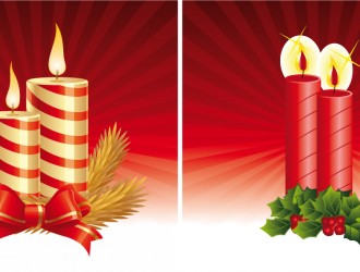 candele natalizie – Christmas candles