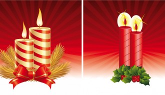 candele natalizie – Christmas candles
