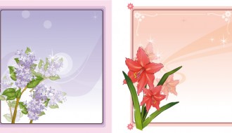 cornici floreali – floral frames