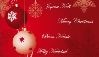 Joyeux Noel – Merry Christmas – Buon Natale – Feliz Navidad