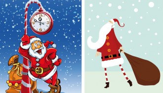 bigliettini Babbo Natale – Santa Claus cards