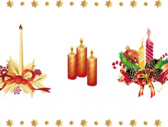candele natalizie – Christmas candles_1