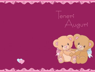 teneri auguri – love greetings card