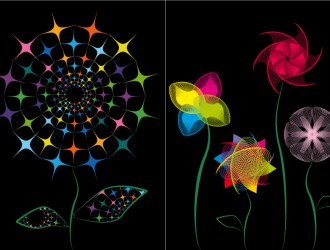 fiori astratti – abstract flowers