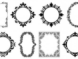 8 cornici varie forme – different frames