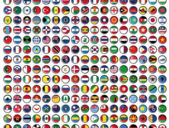238 icone bandiere – flags icons