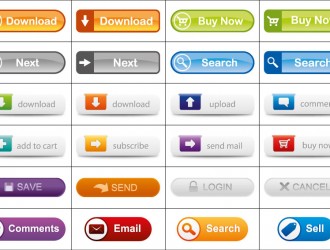 24 bottoni web – web buttons