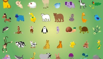 40 animali – animals set