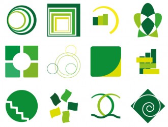 12 loghi verdi – 12 green logotypes