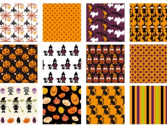12 pattern Halloween