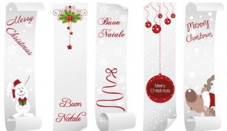 5 banner Natale – Christmas banner