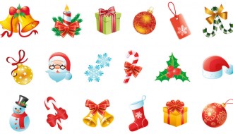 18 icone Natale – Christmas icons