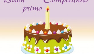 buon primo compleanno – happy first birthday
