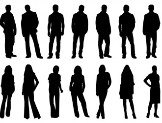14 sagome persone – people silhouettes