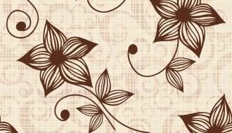 vintage sfondo floreale – Vintage Flower Seamless Background