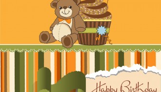 happy birthday orsetto cupcake – buon compleanno