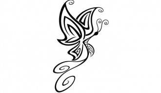 sagoma farfalla – butterfly tattoo