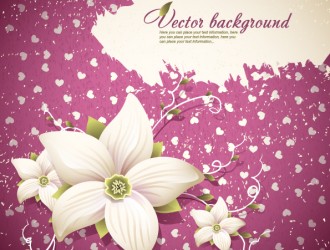 sfondo fiori – flowers shading background