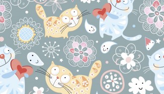 pattern gatti – cats pattern
