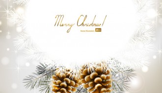 Buon Natale pigne – Merry Christmas pine cones