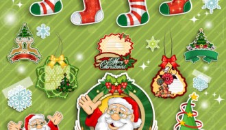 oggetti decorativi Natale – Christmas Decorations elements