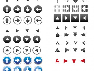 set icone frecce – icon_set_arrows
