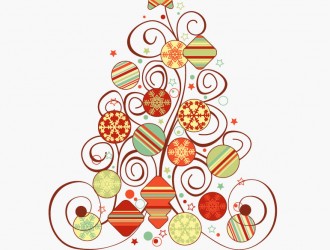albero di Natale – Swirl Floral Christmas Tree