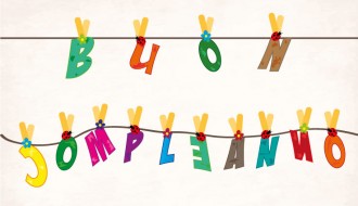 buon compleanno appeso –  hanging happy birthday