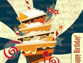 happy birthday cake – biglietto compleanno