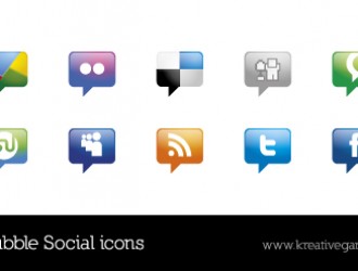 icone social – talk bubble social icons