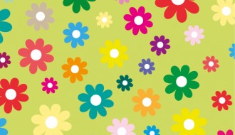 sfondo fiori colorati – colored flowers background