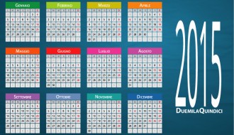 2015 calendario – calendar 2015