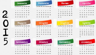 2015 calendario – calendar
