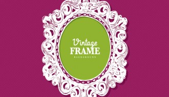 cornice ovale vintage – vintage frame