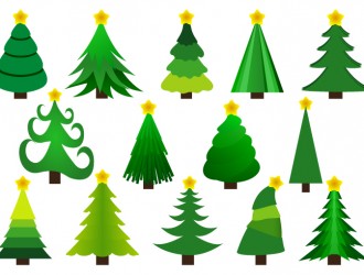 14 alberi di Natale – 14 Christmas trees