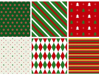6 pattern Natale – 6 Christmas pattern