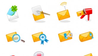 16 icone lettere – Beautiful Mail Icons