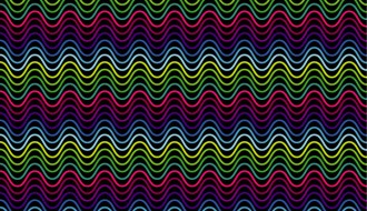 pattern onde colorato – colorful waves pattern