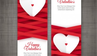 2 banner San Valentino – Valentine Day hearts