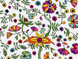 texture fiori – exotic floral texture